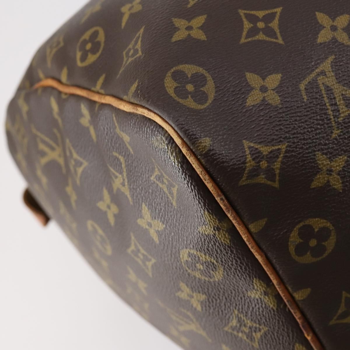 Louis Vuitton Keepall Bag Monogram Canvas Brown Canvas Travel Bag Bag (Pre-Owned)