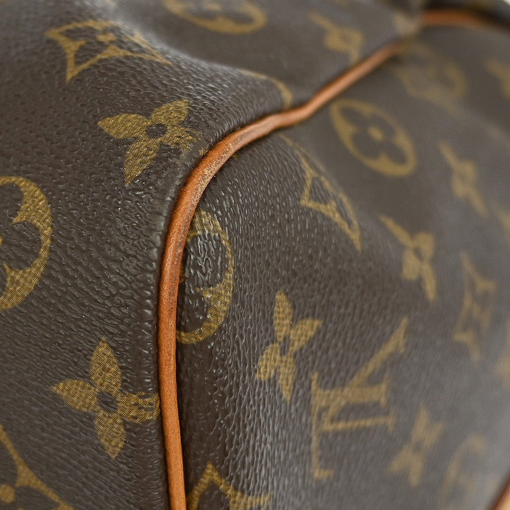 Louis Vuitton Keepall Bandouliere Bag Monogram Canvas Brown Canvas Travel Bag Bag (Pre-Owned)