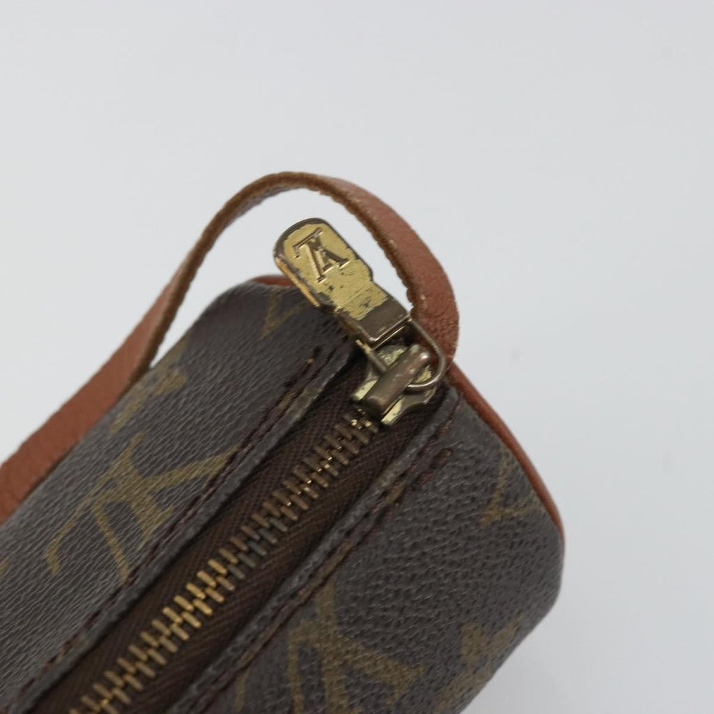 Louis Vuitton Papillon Pochette Monogram Canvas Brown Canvas Clutche & Pouche Bag (Pre-Owned)