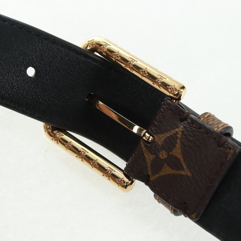 Louis Vuitton Daily Multi Pocket Belt Monogram Canvas Brown Canvas Wallets Accessory (Pre-Owned)