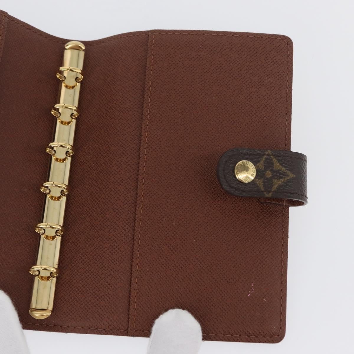 Louis Vuitton Agenda Cover Monogram Panda Brown Canvas Wallets Accessory (Pre-Owned)