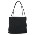 Prada Vintage Tote Tessuto Black Nylon Tote Bag Bag (Pre-Owned)
