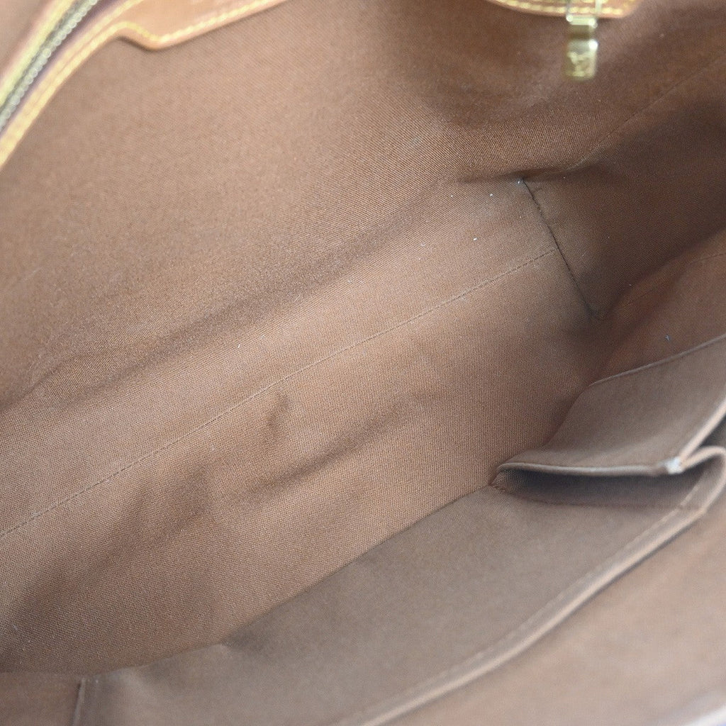 Louis Vuitton Abbesses Messenger Bag Monogram Canvas Brown Canvas Shoulder Bag Bag (Pre-Owned)