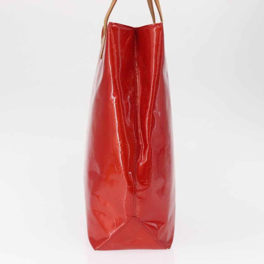 Louis Vuitton Reade Handbag Monogram Vernis Red Patent_Leather Handbag (Pre-Owned)