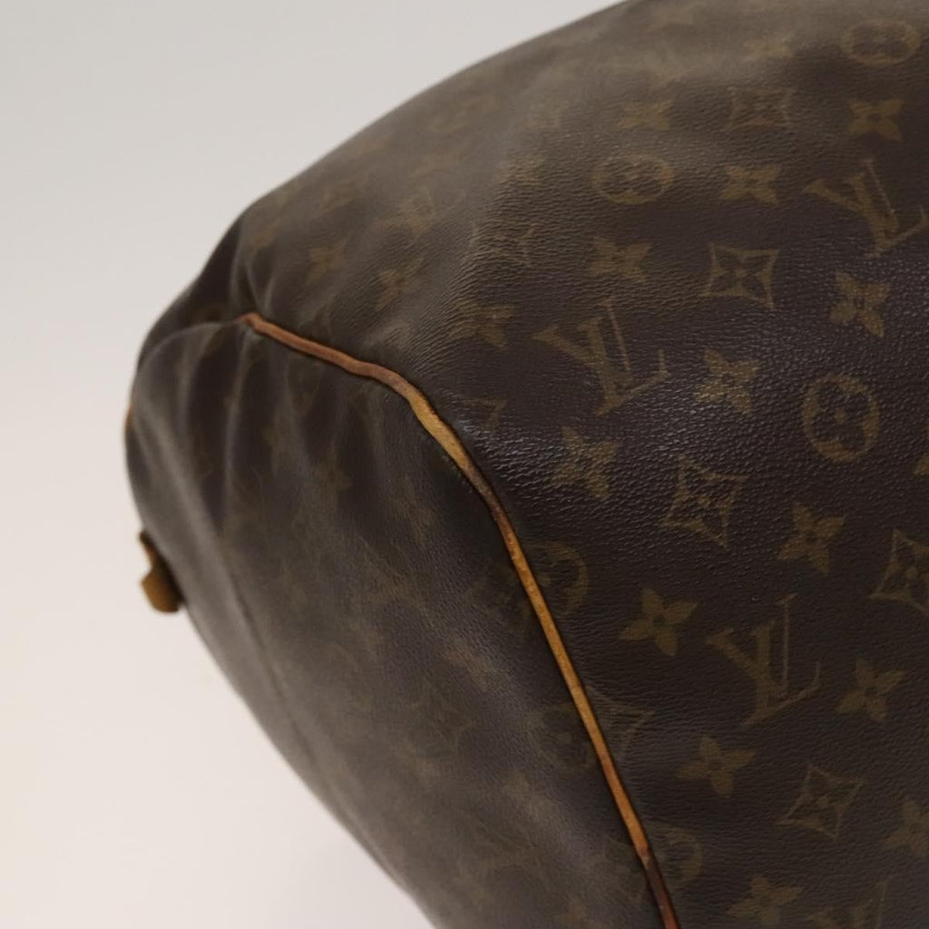 Louis Vuitton Keepall Bag Monogram Canvas Brown Canvas Travel Bag Bag (Pre-Owned)