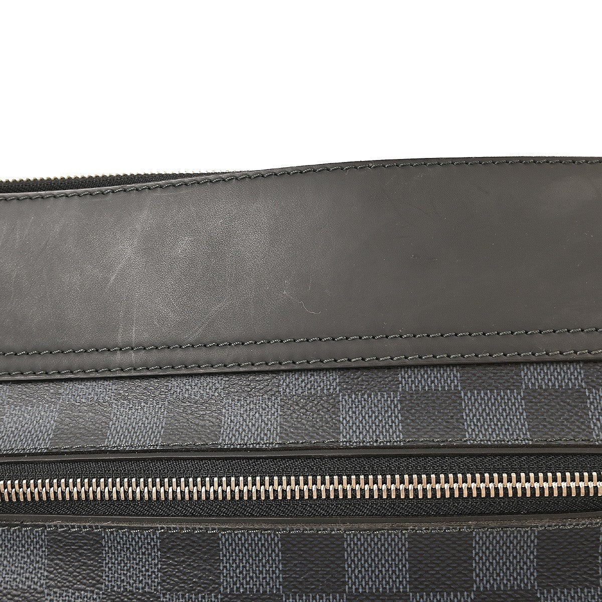 Louis Vuitton Greenwich Messenger Bag Damier Cobalt Black Canvas Shoulder Bag Bag (Pre-Owned)