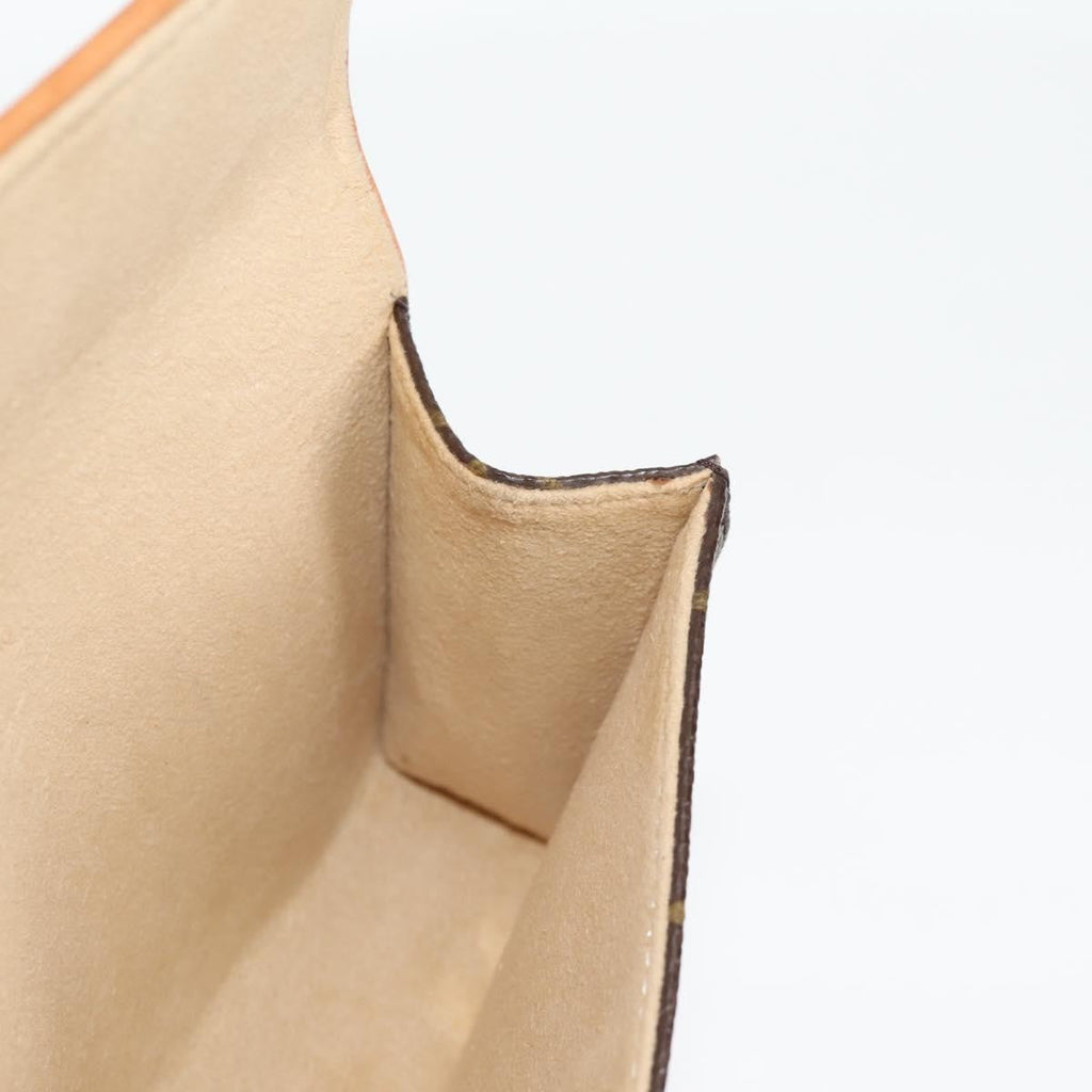 Louis Vuitton Florentine Waist Bag Monogram Canvas Brown Canvas Clutche & Pouche Bag (Pre-Owned)