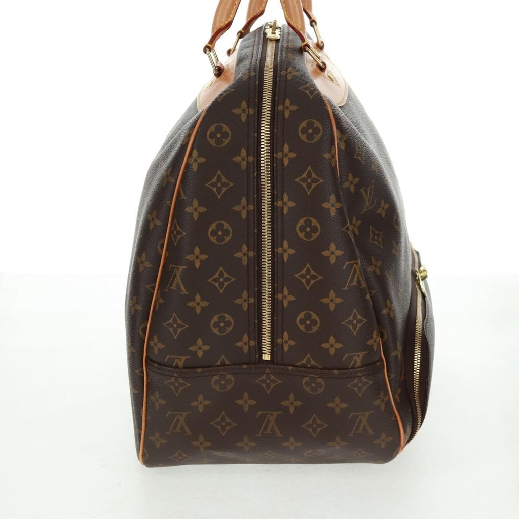 Louis Vuitton Evasion Travel Bag Monogram Canvas Brown Canvas Travel Bag Bag (Pre-Owned)