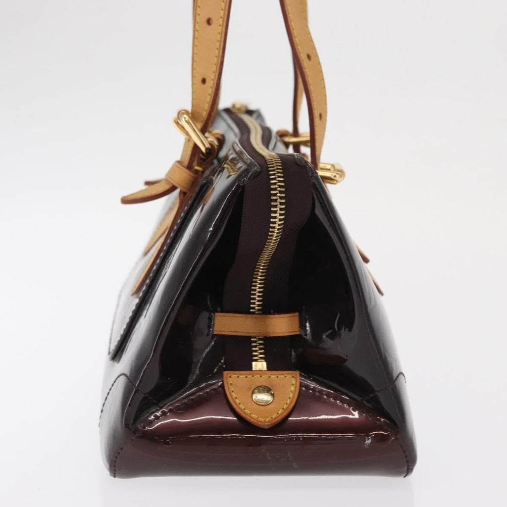 Louis Vuitton Rosewood Avenue Handbag Monogram Vernis Purple Patent_Leather Shoulder Bag Bag (Pre-Owned)
