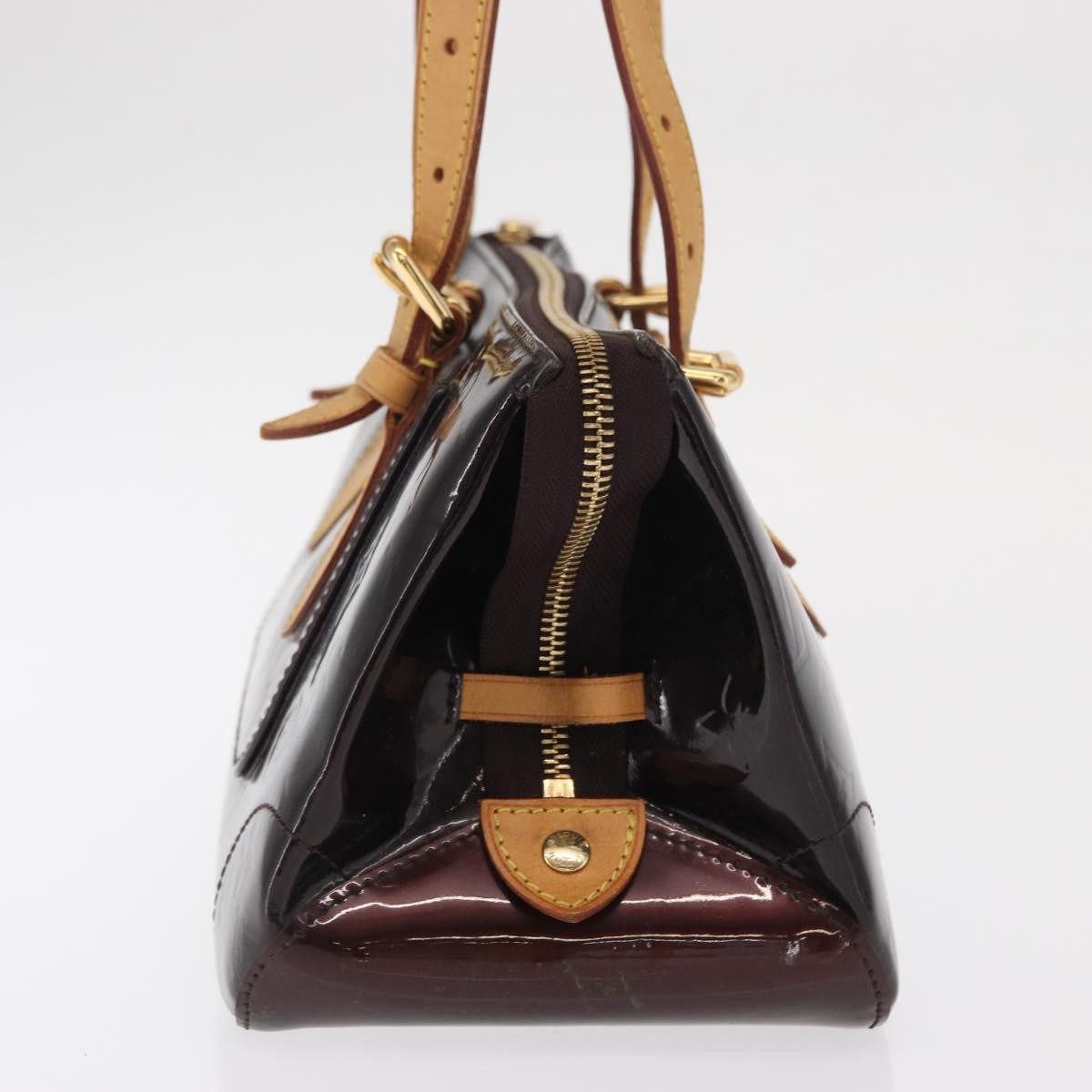Louis Vuitton Rosewood Avenue Handbag Monogram Vernis Purple Patent_Leather Shoulder Bag Bag (Pre-Owned)