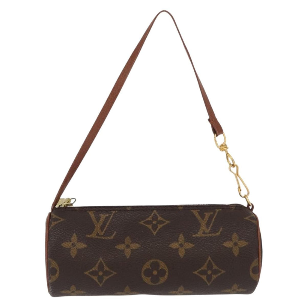 Louis Vuitton Papillon Pochette Monogram Canvas Brown Canvas Clutche & Pouche Bag (Pre-Owned)
