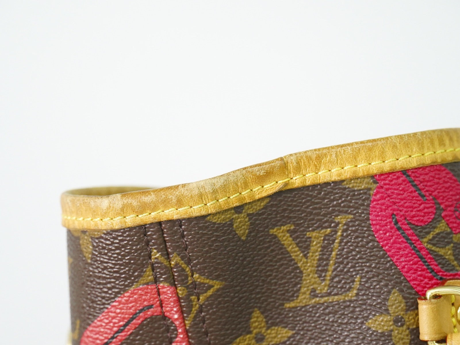 Louis Vuitton Neverfull Nm Tote Limited Edition Bay Monogram Canvas Brown Canvas Tote Bag Bag (Pre-Owned)