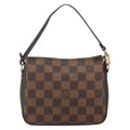 Louis Vuitton Trousse Make Up Bag Damier Canvas Brown Canvas Clutche & Pouche Bag (Pre-Owned)