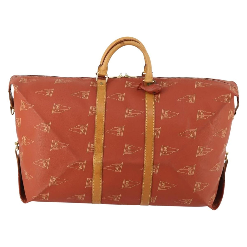 Louis Vuitton Cup Garment Cover Coated Canvas Red Pvc Travel Bag Bag (Pre-Owned)