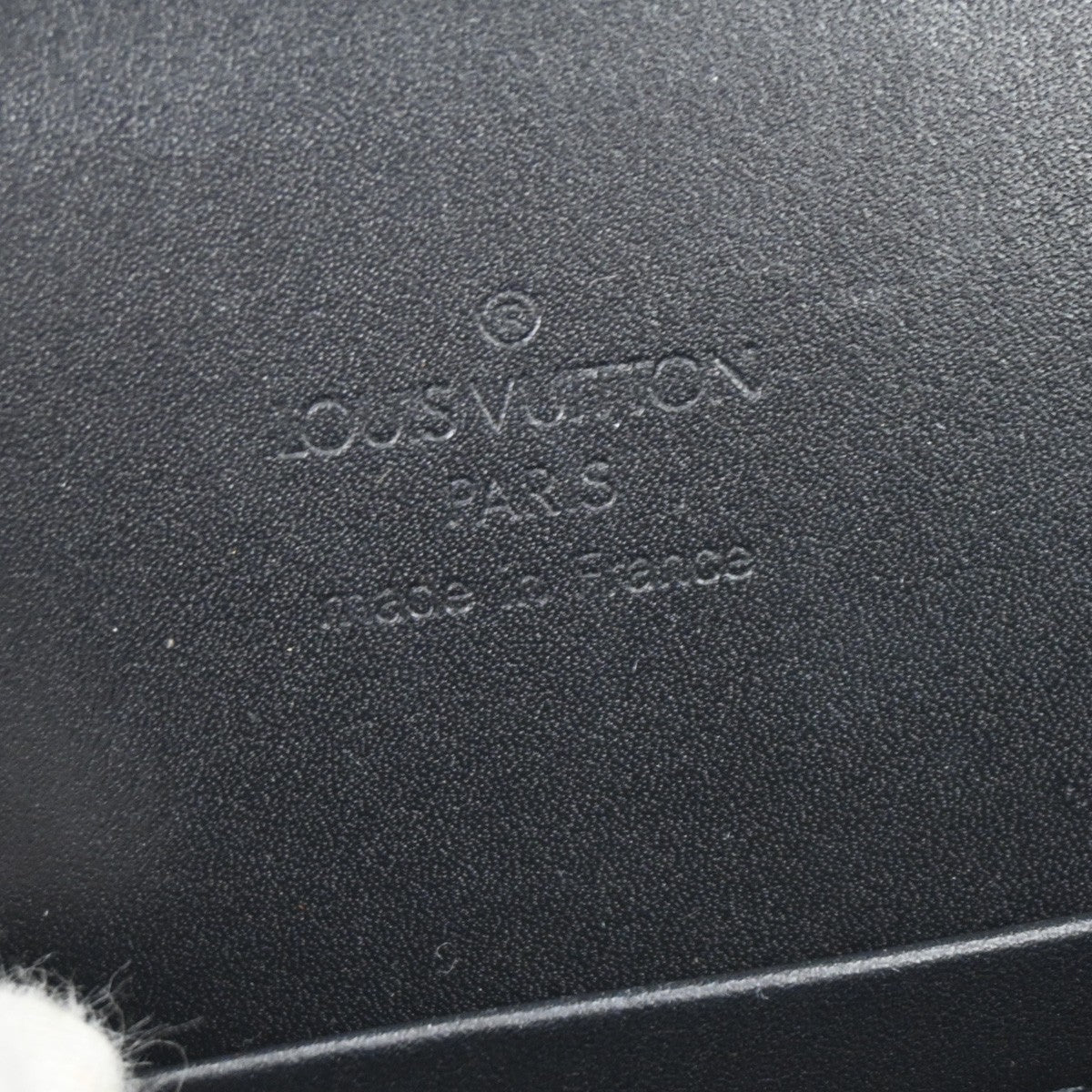 Louis Vuitton Saint Ange Handbag Monogram Satin Black Satin Handbag (Pre-Owned)