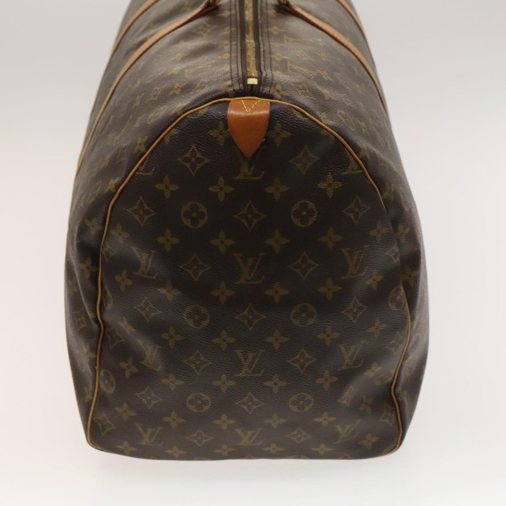 Louis Vuitton Keepall Bag Monogram Canvas Brown Canvas Travel Bag Bag (Pre-Owned)