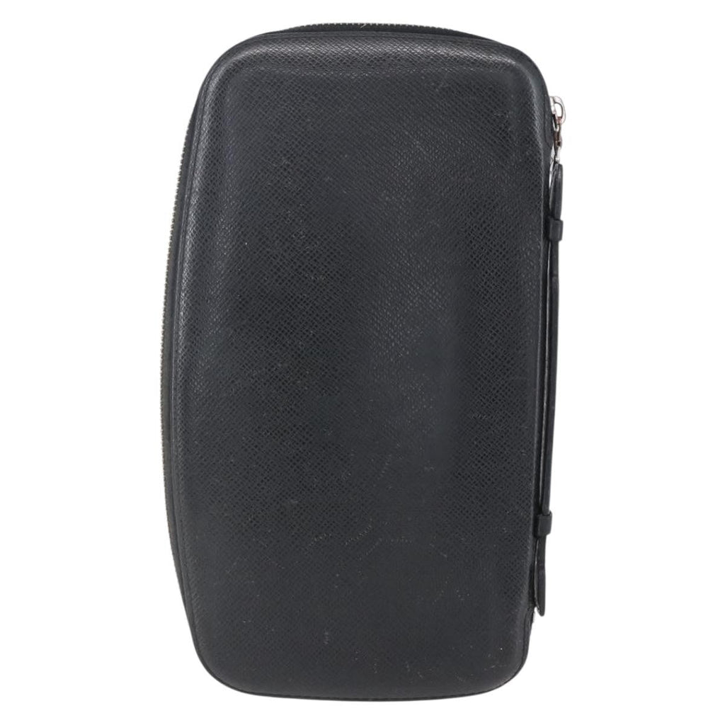 Louis Vuitton Organizer De Voyage Travel Wallet Leather Black Leather Wallets Accessory (Pre-Owned)