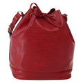 Louis Vuitton Noe Shoulder Bag Leather Red Leather Shoulder Bag Bag (Pre-Owned)