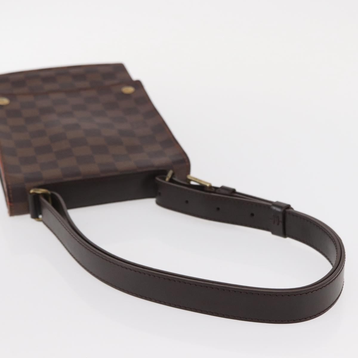 Louis Vuitton Portobello Messenger Damier Brown Canvas Shoulder Bag Bag (Pre-Owned)