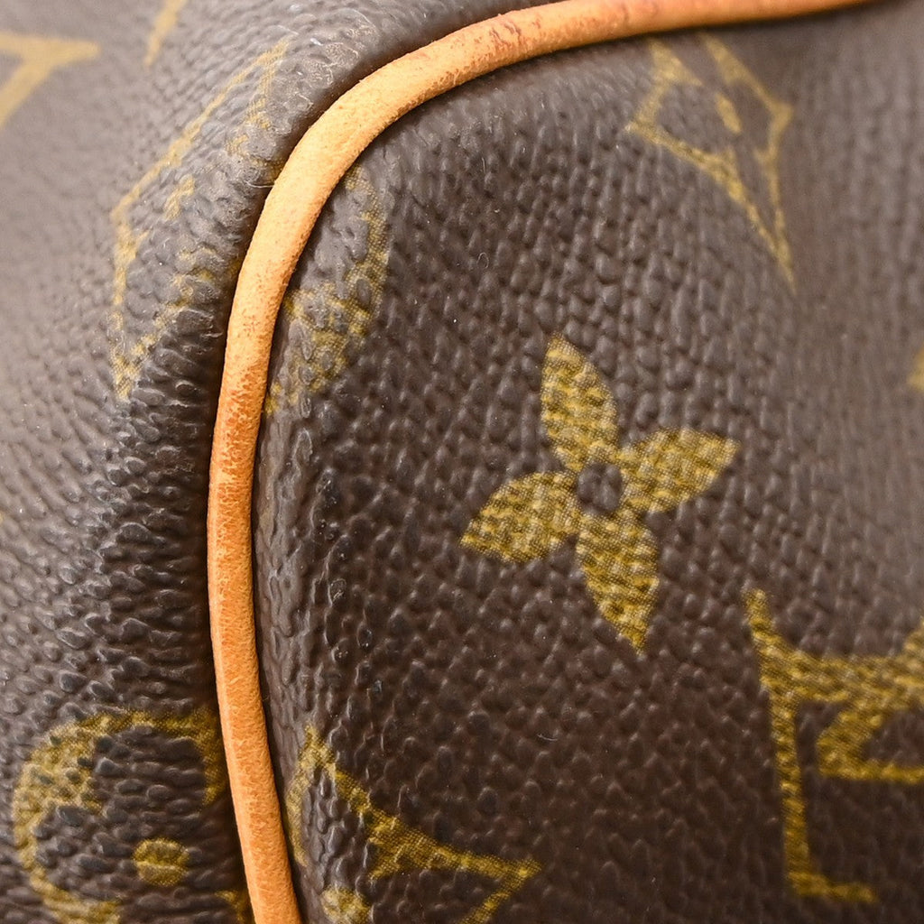 Louis Vuitton Keepall Bandouliere Bag Monogram Canvas Brown Canvas Travel Bag Bag (Pre-Owned)