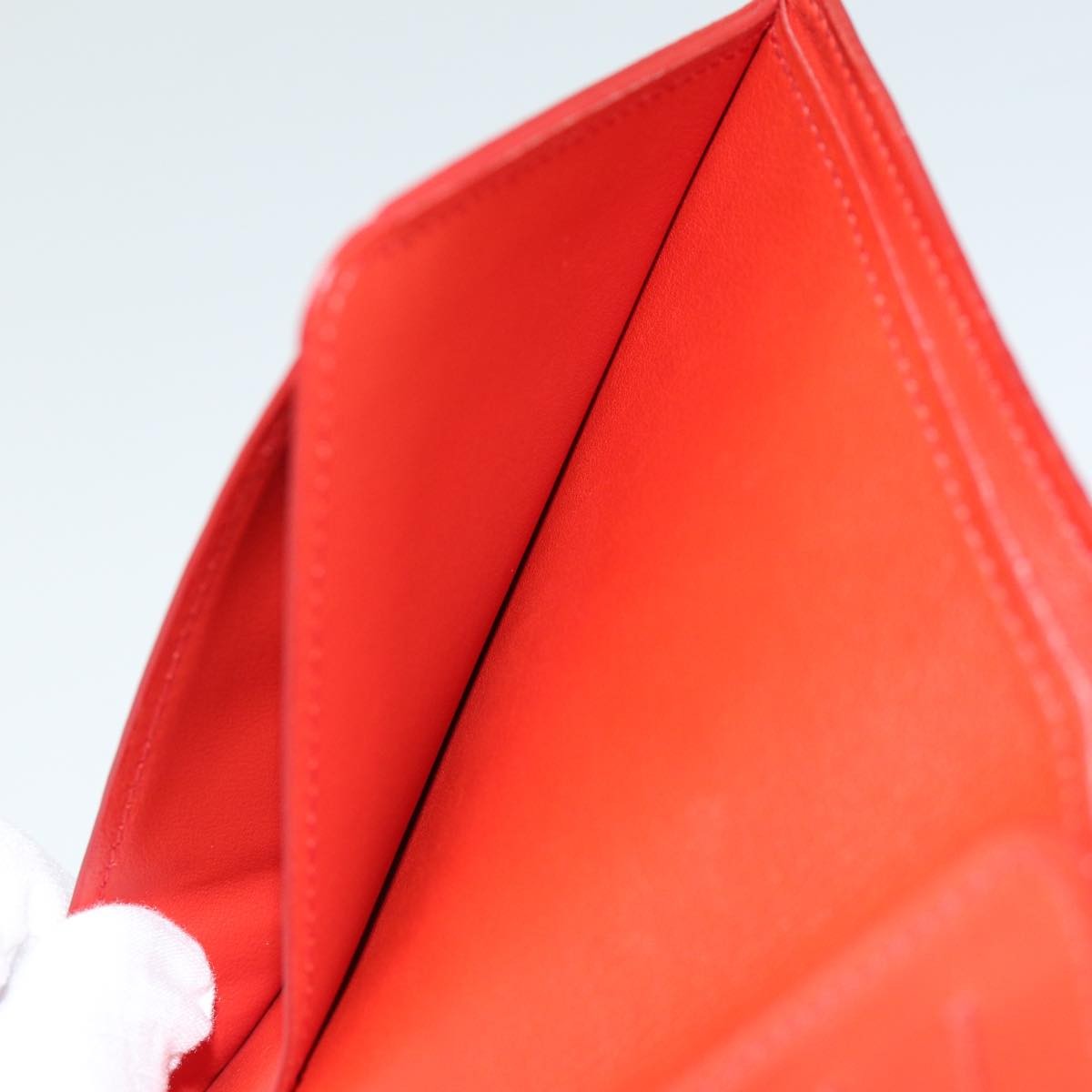 Louis Vuitton Infini Organiser Leather Red Leather Wallets Accessory (Pre-Owned)