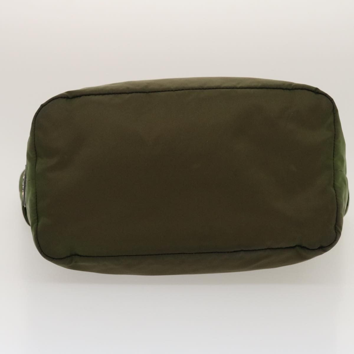 Prada Convertible Double Tote Tessuto Khaki Nylon Tote Bag Bag (Pre-Owned)