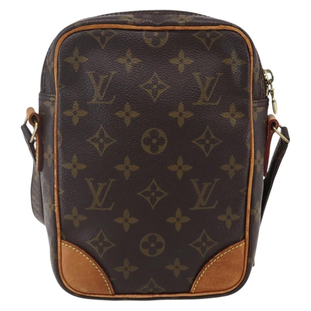 Louis Vuitton Amazone Bag Monogram Canvas Brown Canvas Shoulder Bag Bag (Pre-Owned)