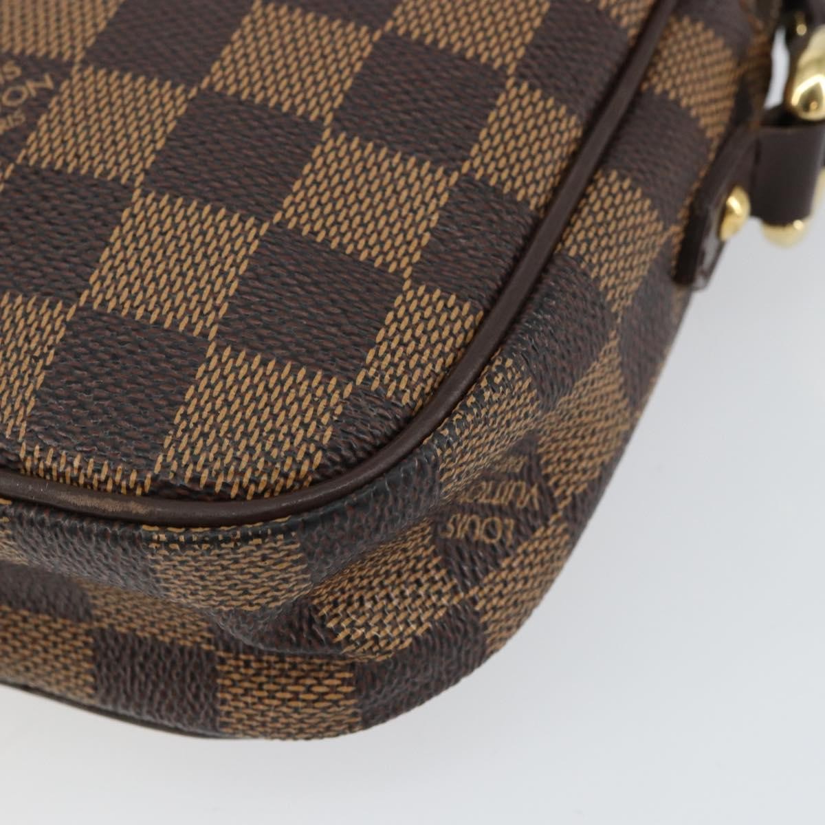 Louis Vuitton Rift Handbag Damier Brown Canvas Shoulder Bag Bag (Pre-Owned)