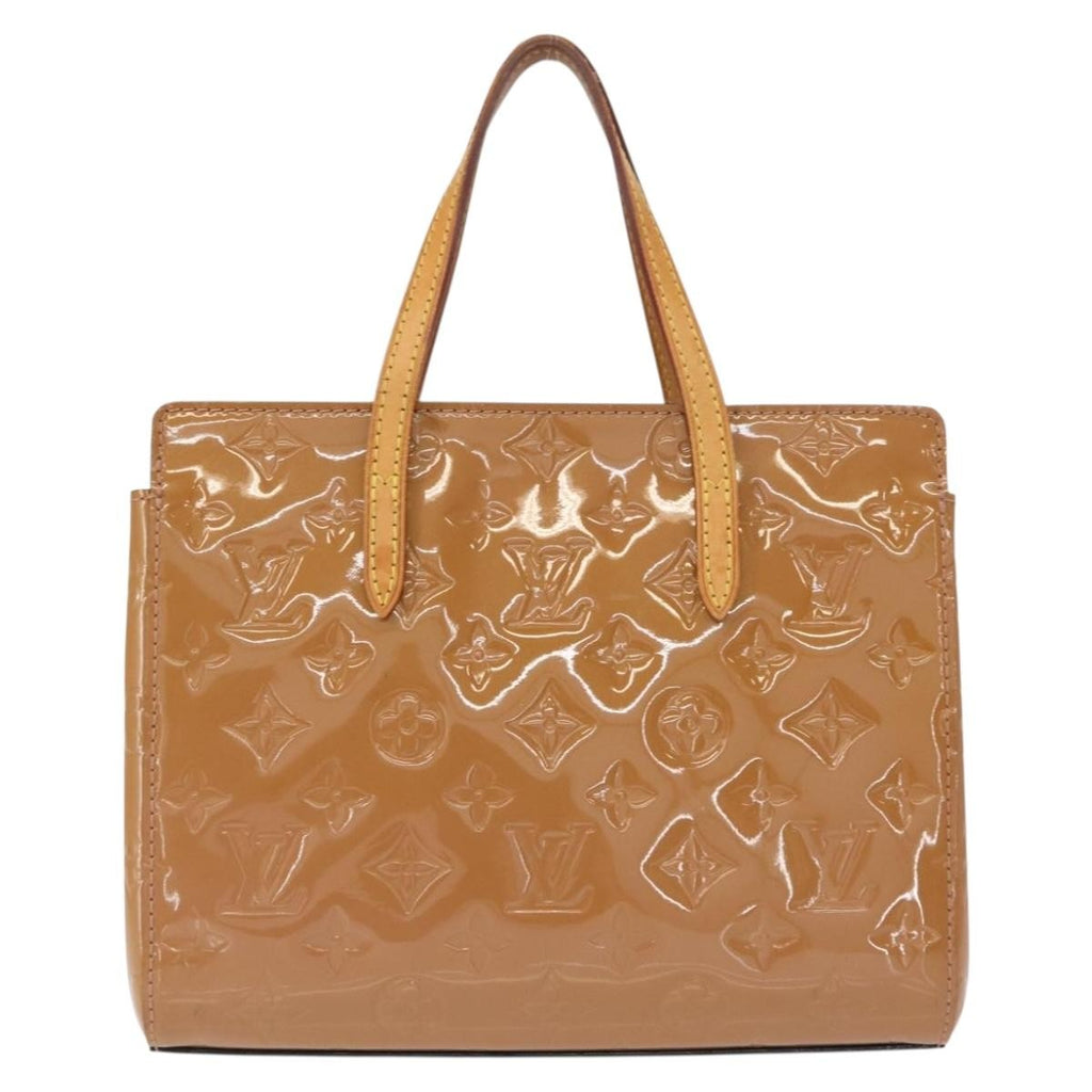 Louis Vuitton Catalina Handbag Monogram Vernis Pink Patent_Leather Handbag (Pre-Owned)