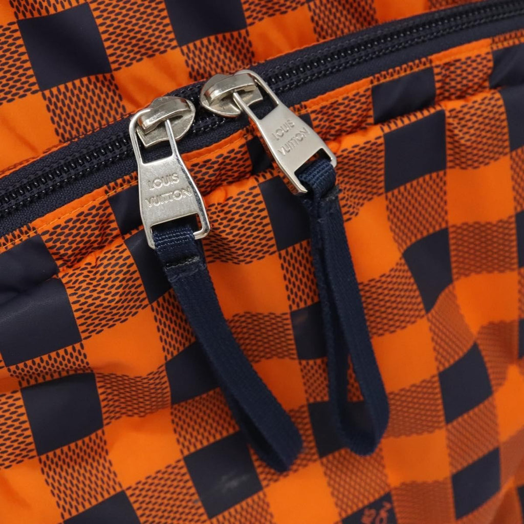 Louis Vuitton Aventure Backpack Damier Nylon Orange Nylon Backpack Bag (Pre-Owned)
