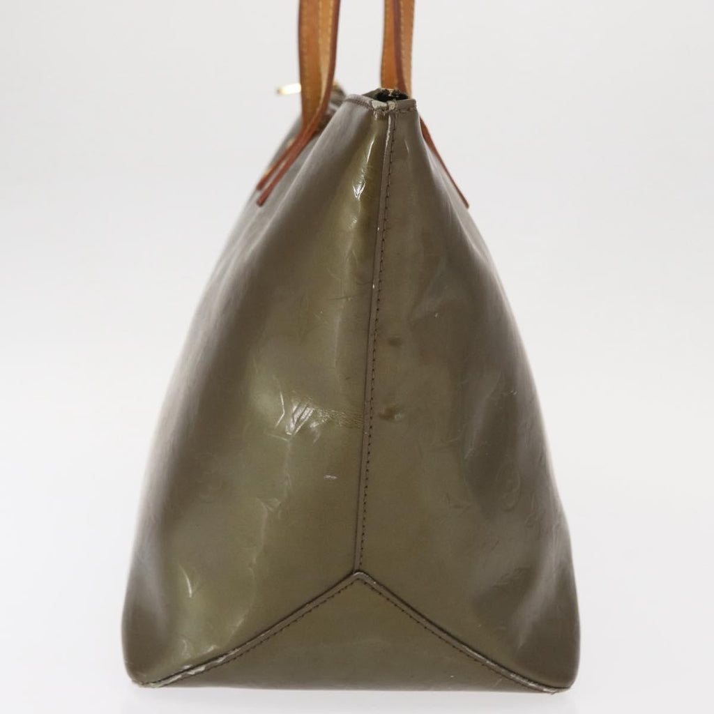 Louis Vuitton Bellevue Handbag Monogram Vernis Brown Patent_Leather Tote Bag Bag (Pre-Owned)
