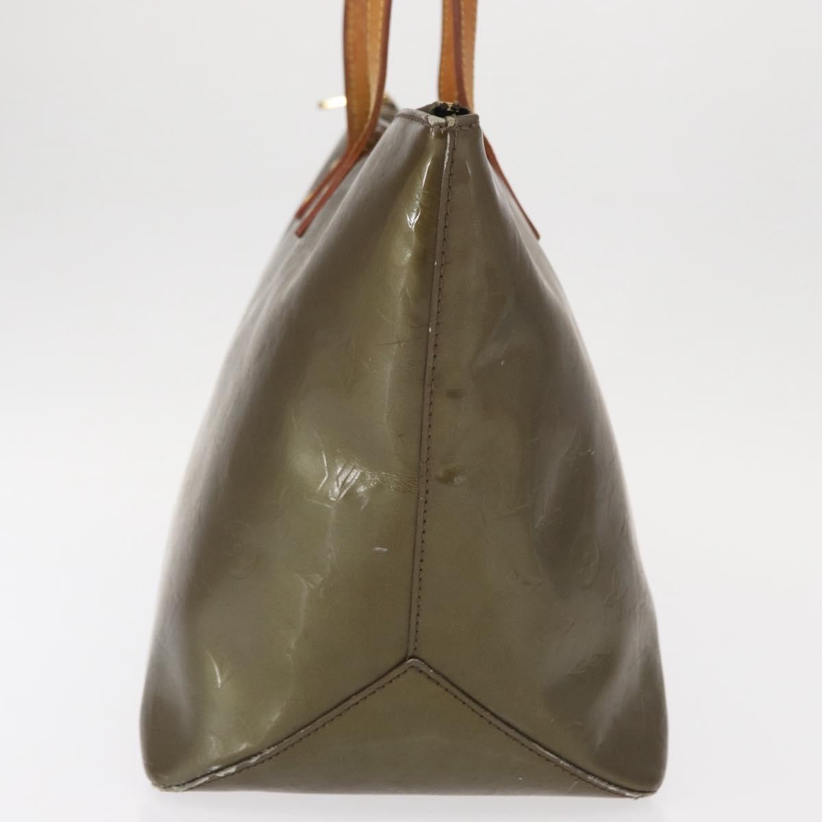 Louis Vuitton Bellevue Handbag Monogram Vernis Brown Patent_Leather Tote Bag Bag (Pre-Owned)