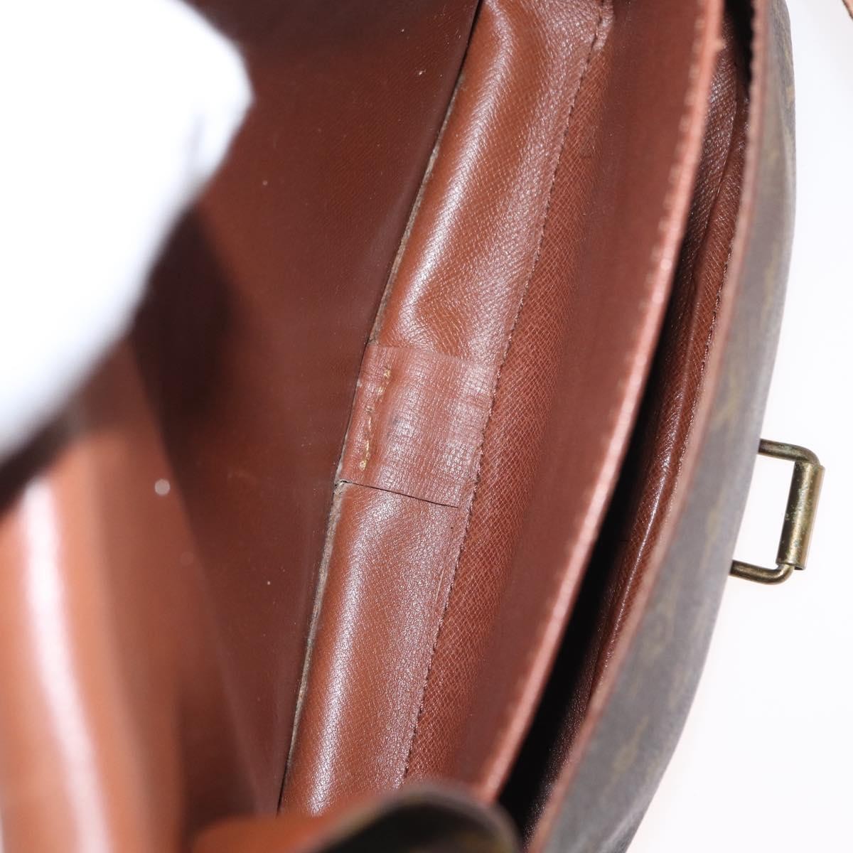 Louis Vuitton Cartouchiere Handbag Monogram Canvas Brown Canvas Shoulder Bag Bag (Pre-Owned)