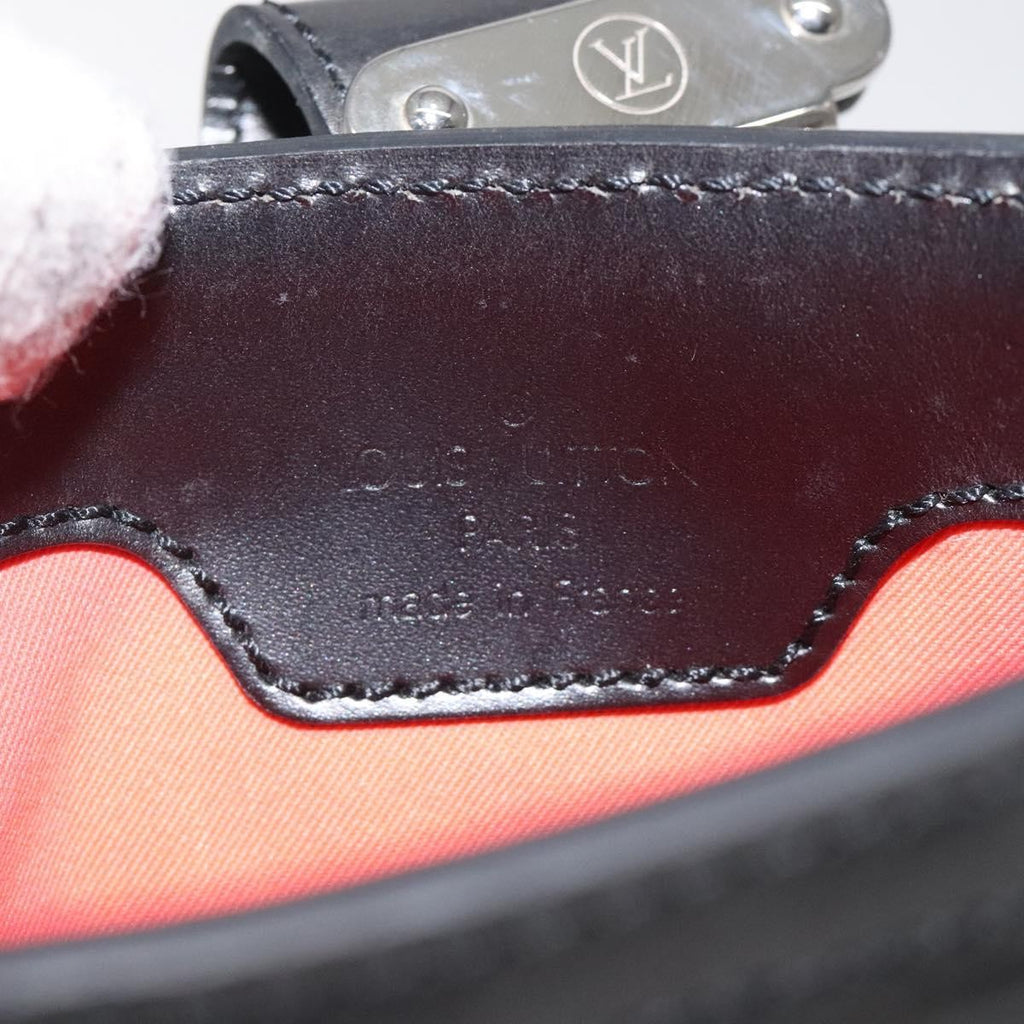 Louis Vuitton Mojito Handbag Stretch Epi Leather Black Leather Shoulder Bag Bag (Pre-Owned)