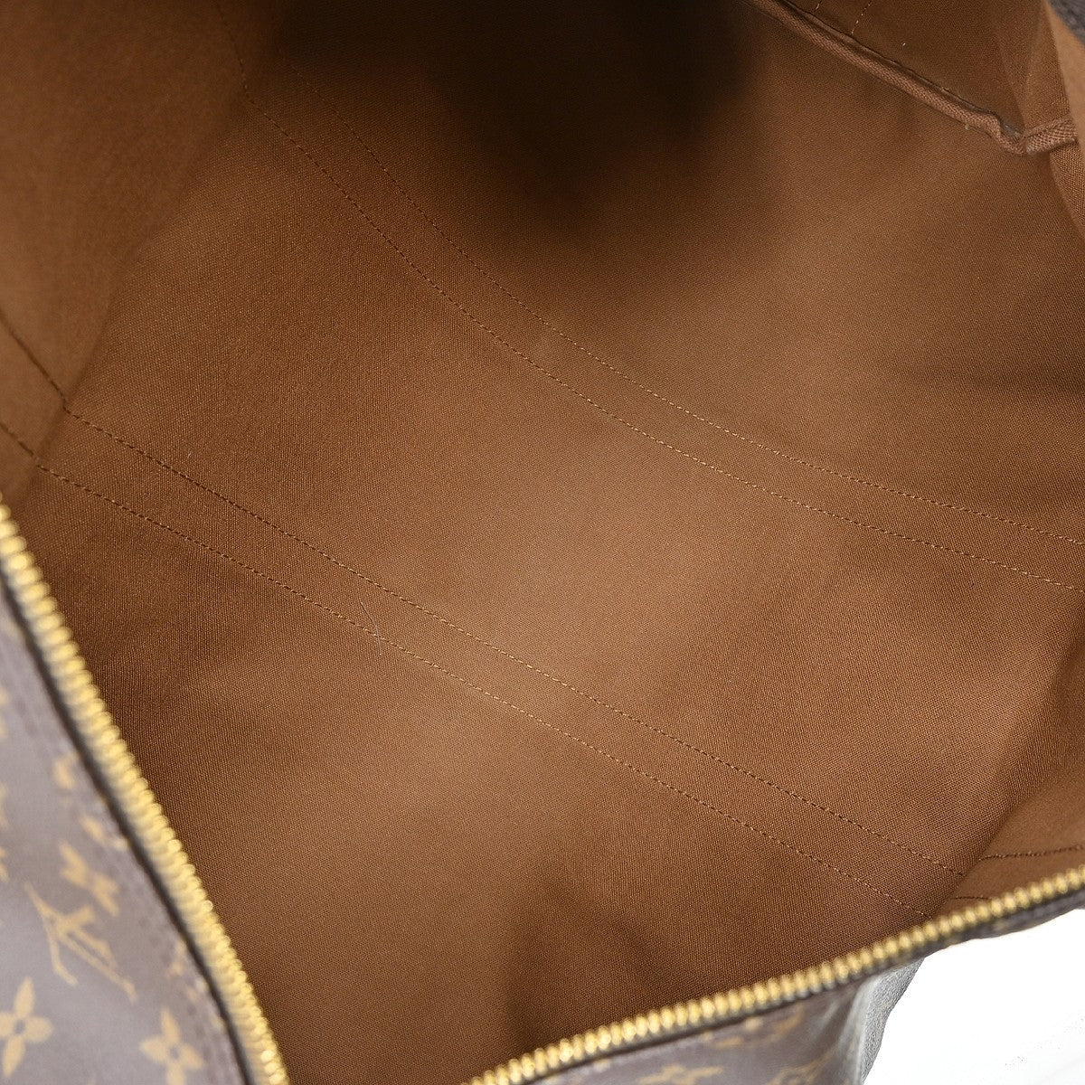 Louis Vuitton Keepall Bandouliere Bag Monogram Canvas Brown Canvas Travel Bag Bag (Pre-Owned)