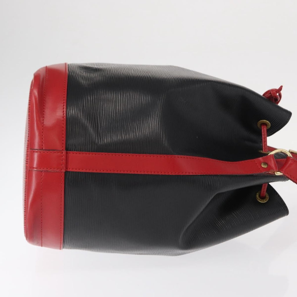 Louis Vuitton Bicolor Noe Handbag Epi Leather Black Leather Shoulder Bag Bag (Pre-Owned)