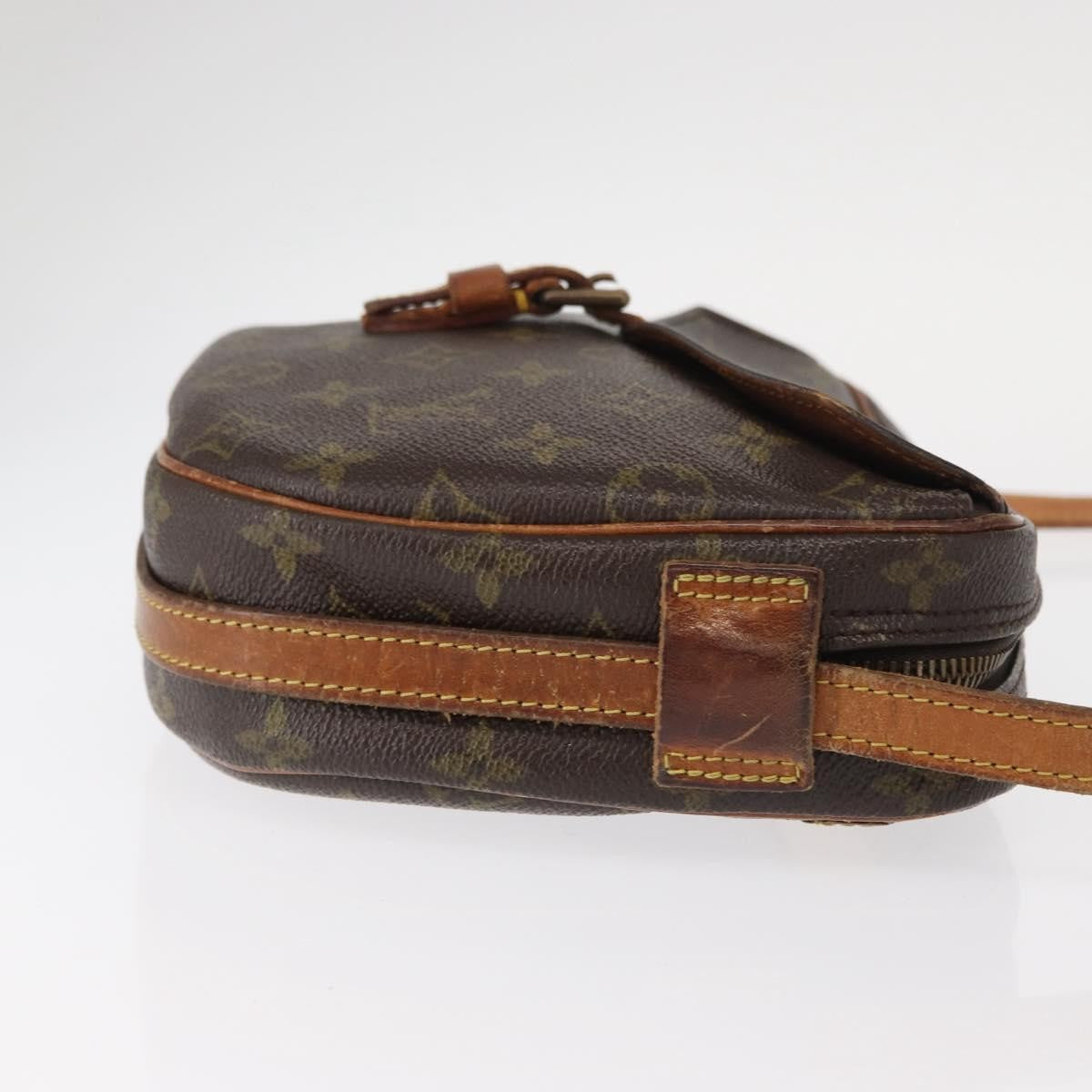 Louis Vuitton Jeune Fille Handbag Monogram Canvas Brown Canvas Shoulder Bag Bag (Pre-Owned)