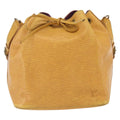 Louis Vuitton Petit Noe Handbag Epi Leather Yellow Leather Shoulder Bag Bag (Pre-Owned)