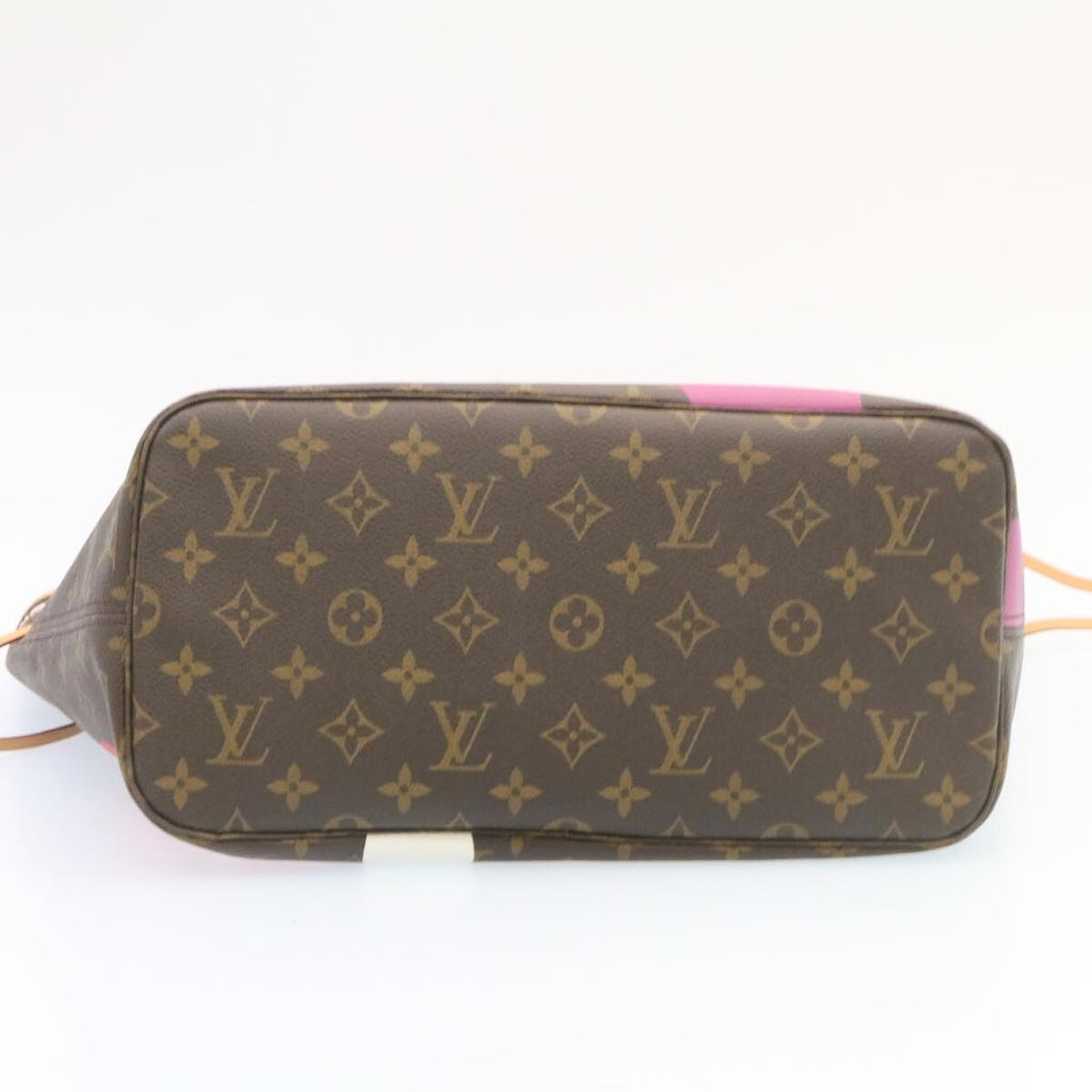 Louis Vuitton Neverfull Nm Tote Limited Edition Game On Monogram Canvas Brown Canvas Tote Bag Bag (Pre-Owned)
