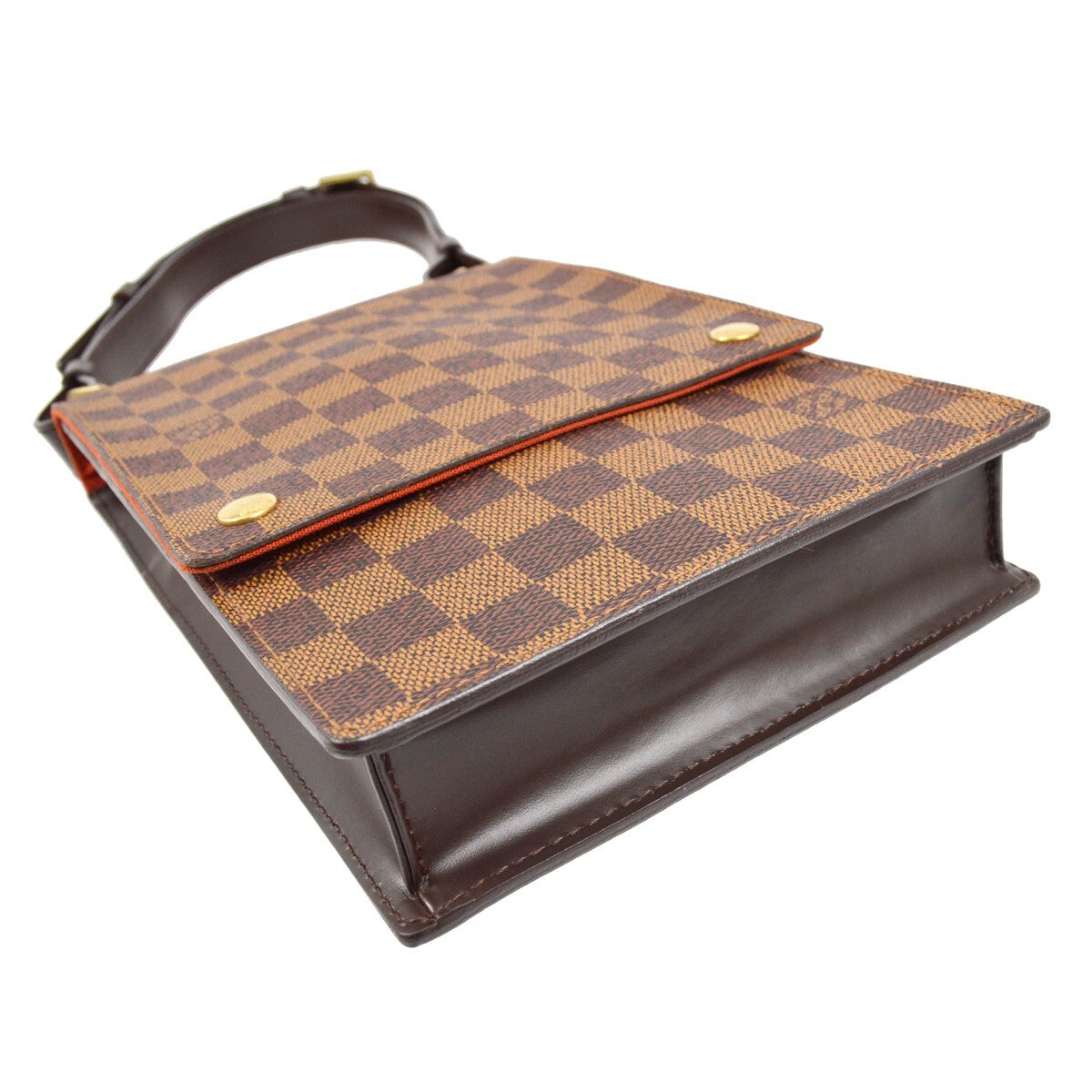 Louis Vuitton Portobello Messenger Damier Brown Canvas Shoulder Bag Bag (Pre-Owned)