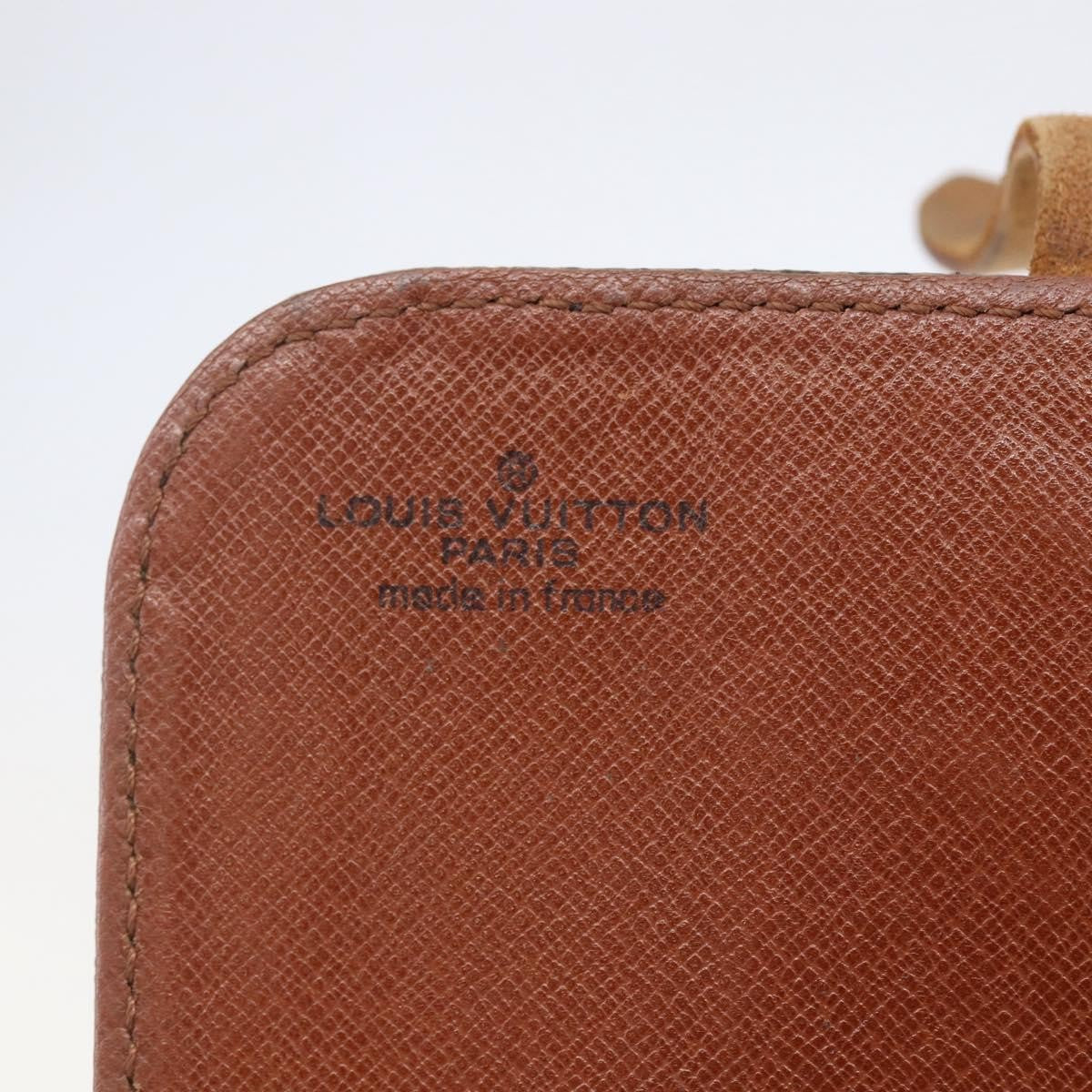 Louis Vuitton Cartouchiere Handbag Monogram Canvas Brown Canvas Shoulder Bag Bag (Pre-Owned)