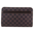 Louis Vuitton Pochette Saint Louis Damier Brown Canvas Clutche & Pouche Bag (Pre-Owned)