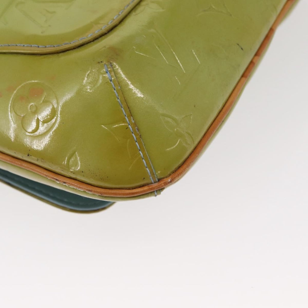 Louis Vuitton Thompson Street Handbag Monogram Vernis Blue Patent_Leather Shoulder Bag Bag (Pre-Owned)