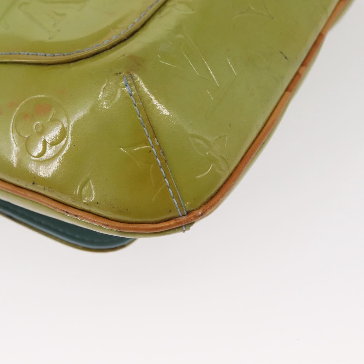 Louis Vuitton Thompson Street Handbag Monogram Vernis Blue Patent_Leather Shoulder Bag Bag (Pre-Owned)