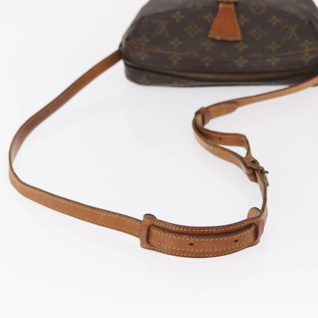 Louis Vuitton Jeune Fille Handbag Monogram Canvas Brown Canvas Shoulder Bag Bag (Pre-Owned)