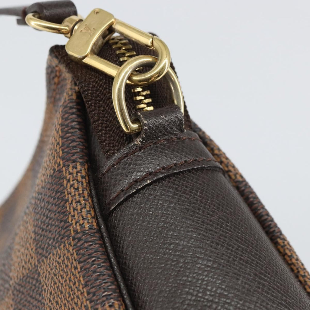 Louis Vuitton Trousse Make Up Bag Damier Canvas Brown Canvas Clutche & Pouche Bag (Pre-Owned)