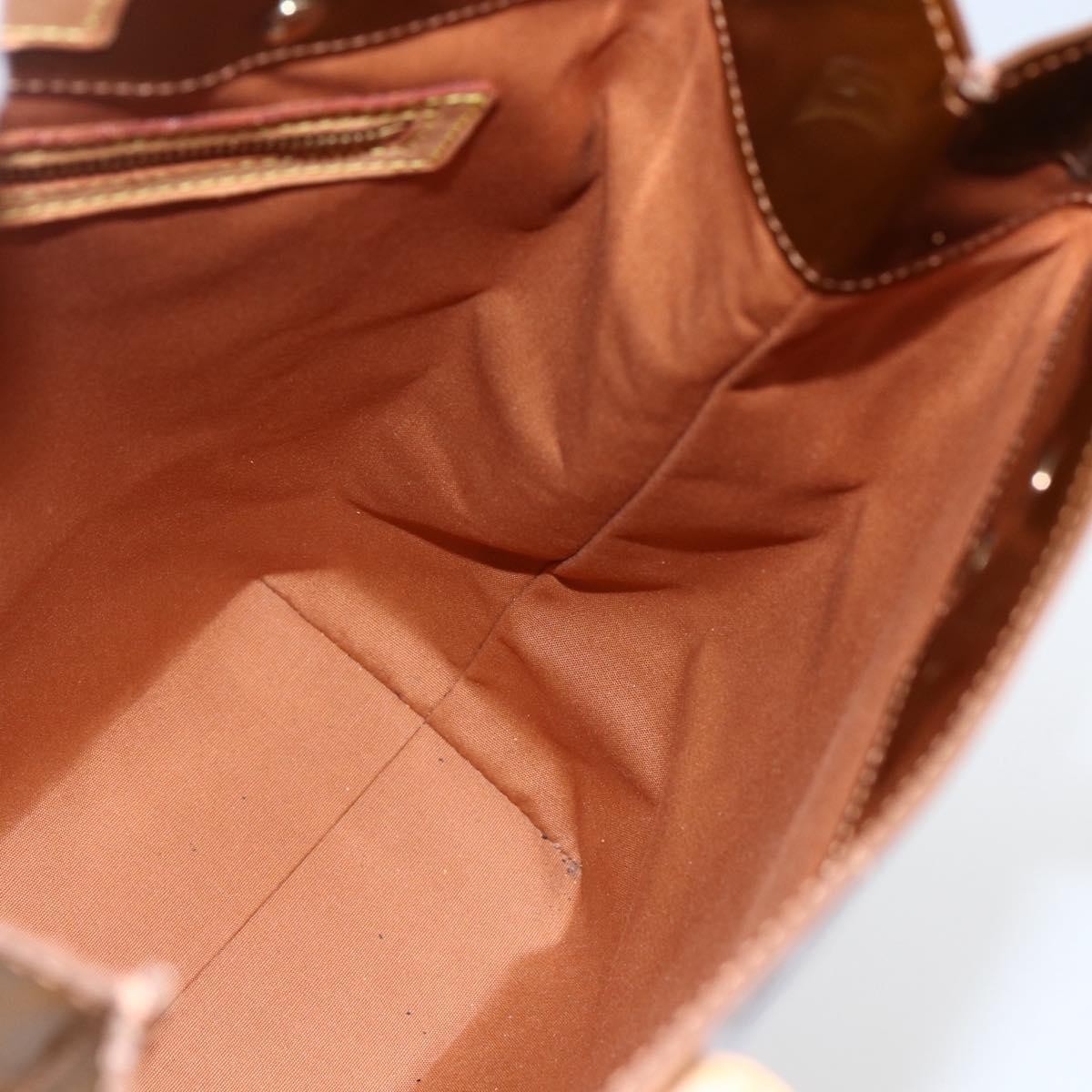 Louis Vuitton Reade Handbag Monogram Vernis Brown Patent_Leather Tote Bag Bag (Pre-Owned)