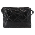 Chanel Vintage Shoulder Bag Enamel Black Patent_Leather Shoulder Bag Bag (Pre-Owned)