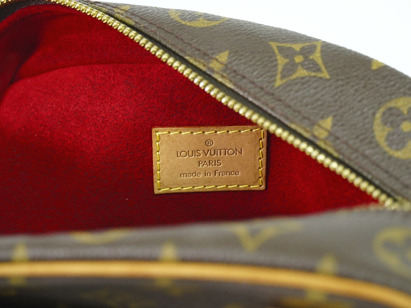 Louis Vuitton Excentri-Cite Handbag Monogram Canvas Brown Canvas Handbag (Pre-Owned)