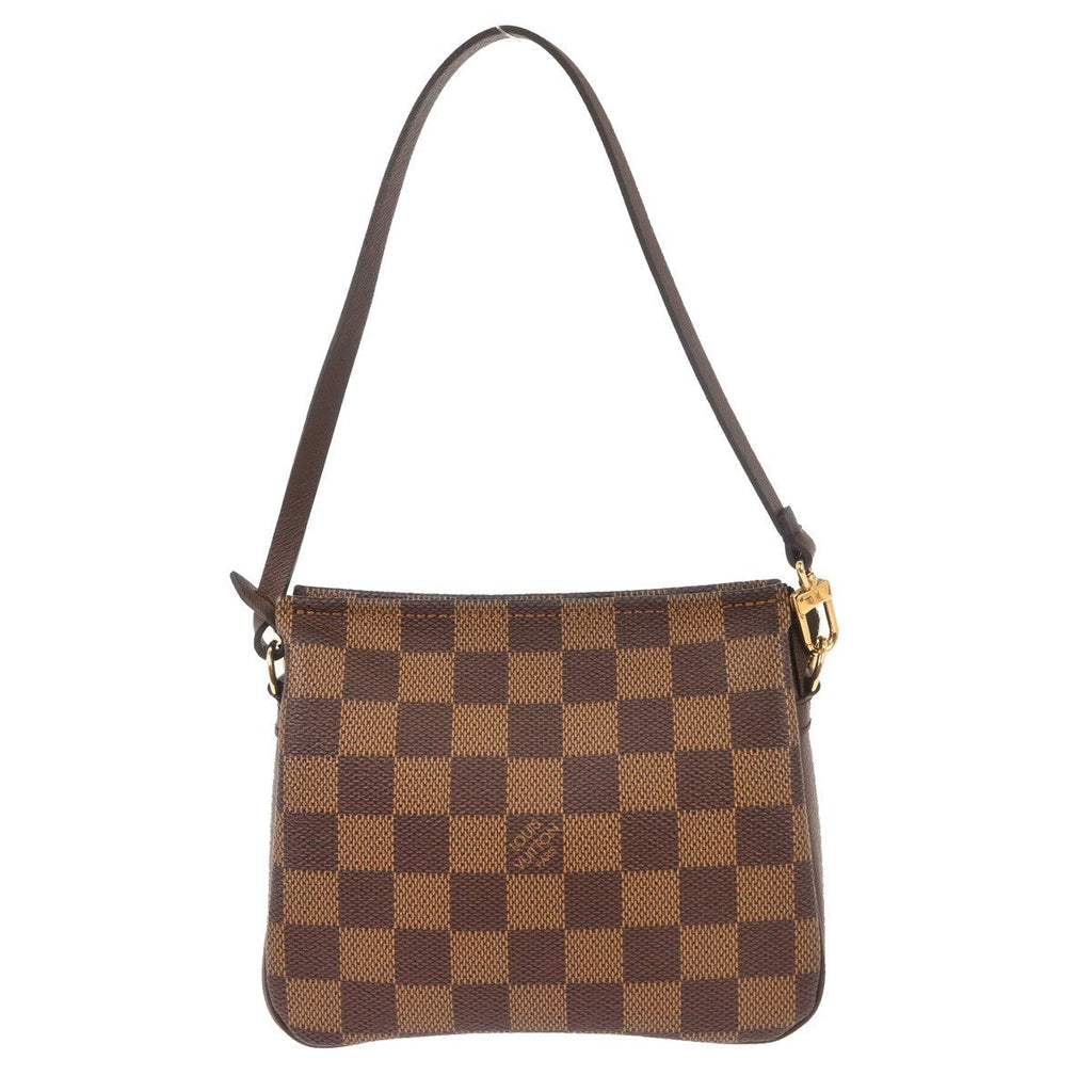 Louis Vuitton Trousse Make Up Bag Damier Canvas Brown Canvas Clutche & Pouche Bag (Pre-Owned)